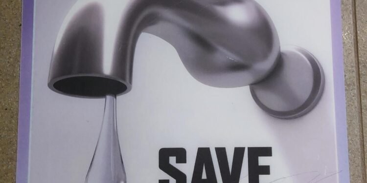 Save Water Poster